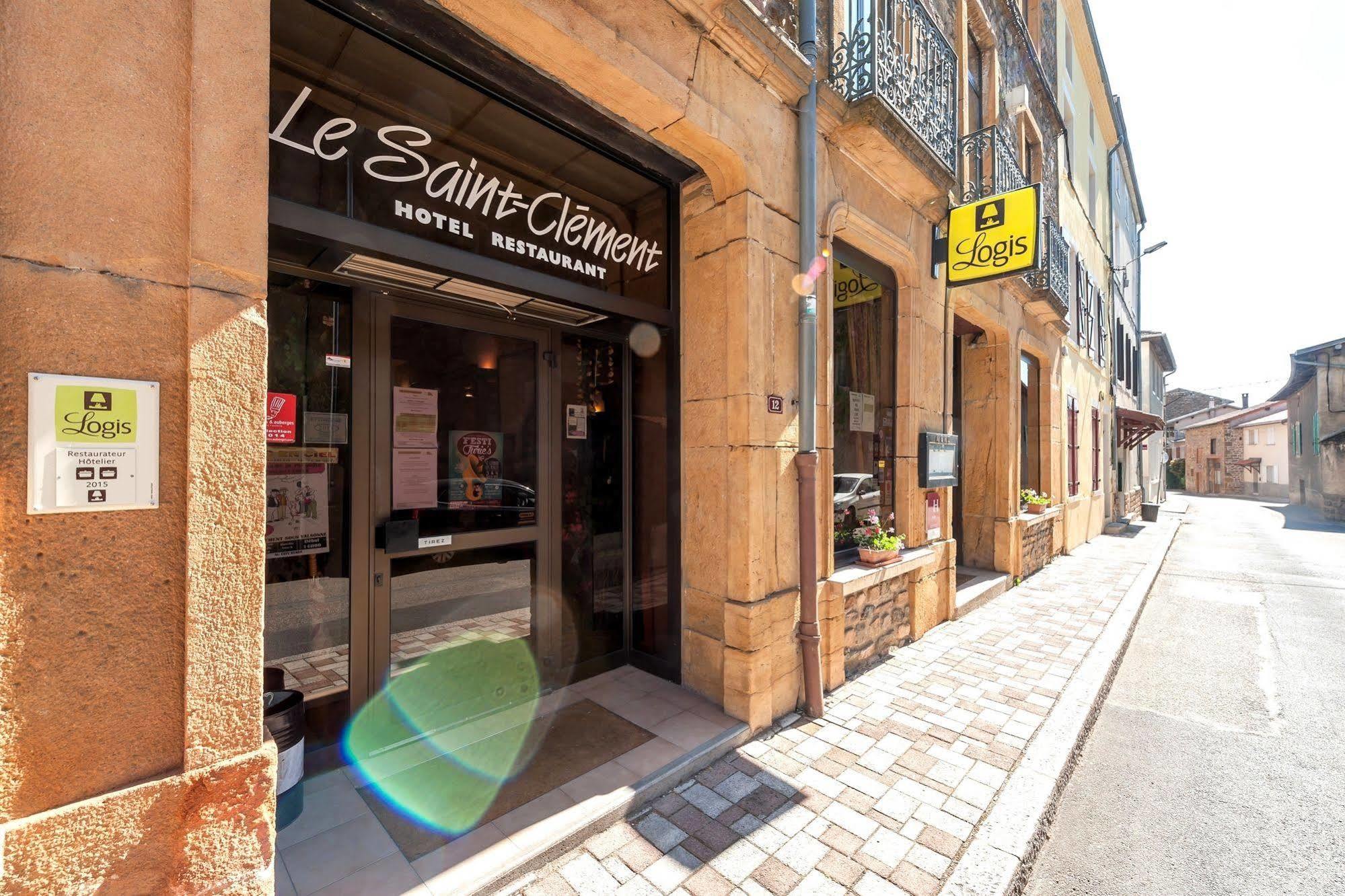Hotel Restaurant Le Saint Clement Экстерьер фото